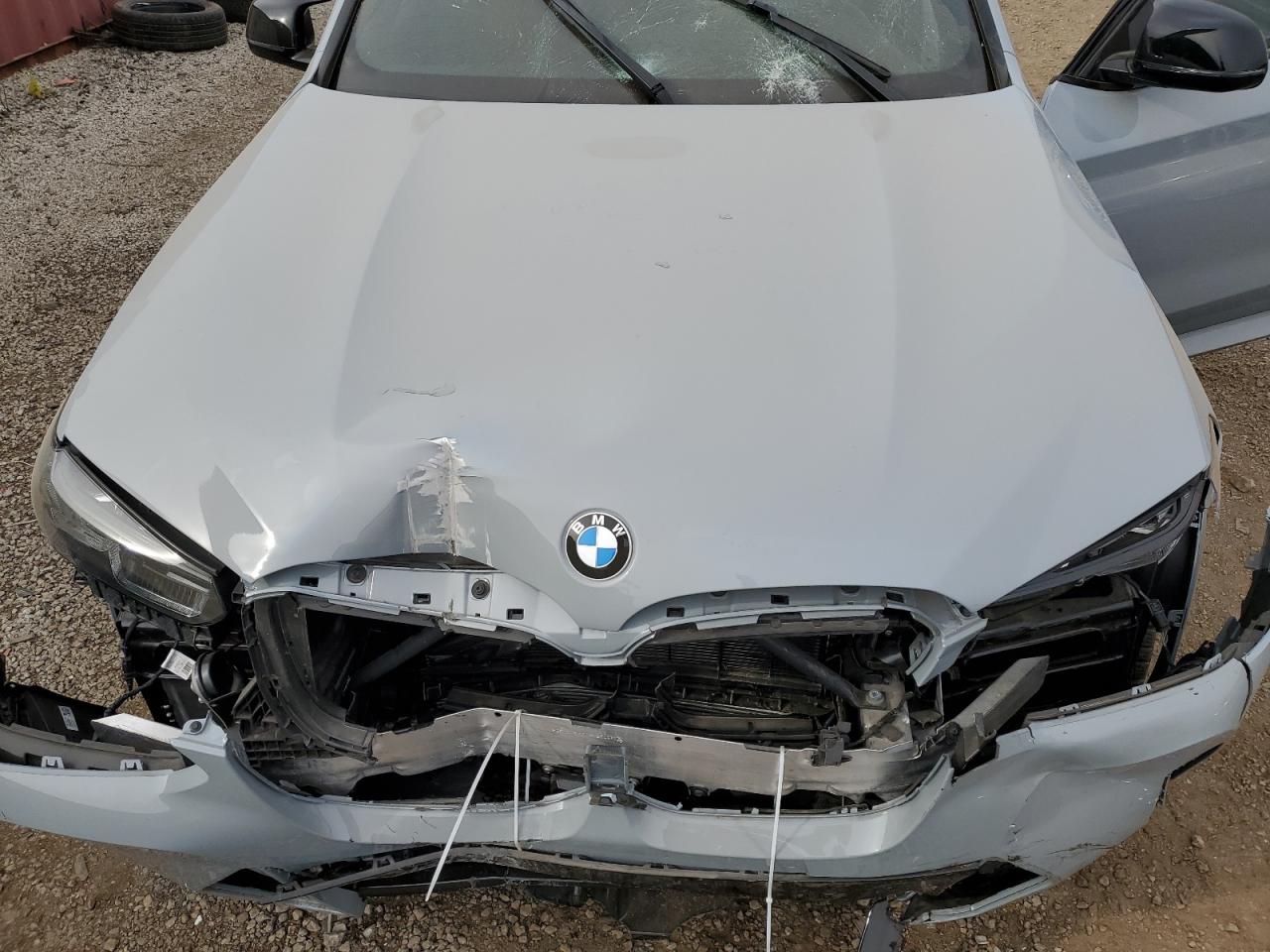 2023 BMW X3 M VIN 5UX83DP09P9N56383 Copart auction photo, front end damage thumbnail 12