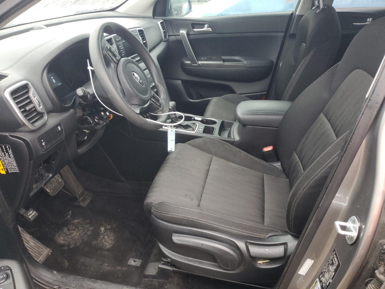 2019 KIA Sportage VIN KNDPM3AC7K7619587 Copart auction photo, side / rear end damage thumbnail 7