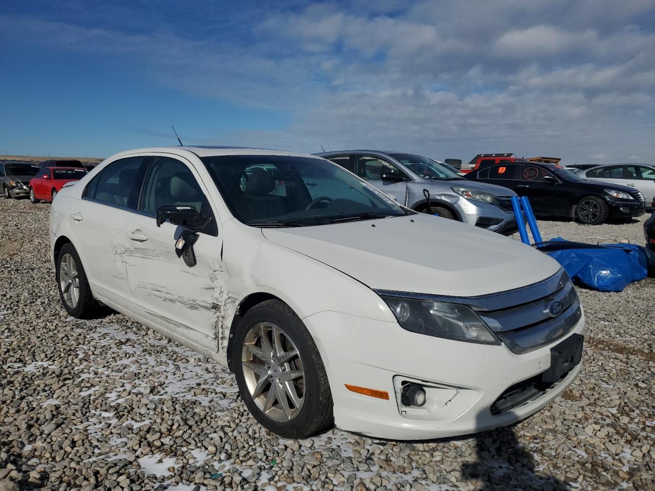 2012 Ford Fusion VIN 3FAHP0JA4CR193396 Copart auction photo, side damage thumbnail 4