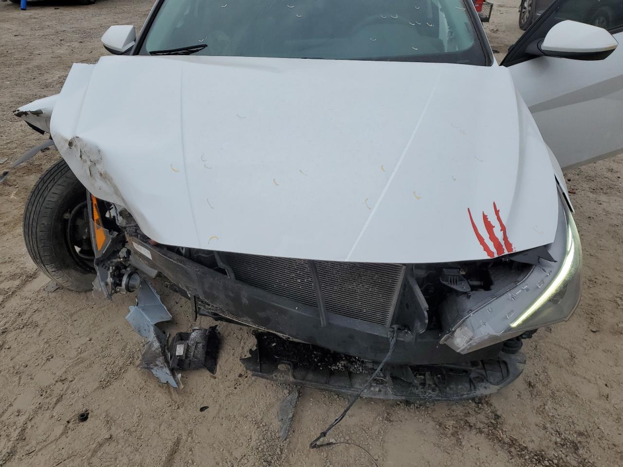 2021 Hyundai Elantra VIN 5NPLM4AG3MH017436 Copart auction photo, front end damage thumbnail 13