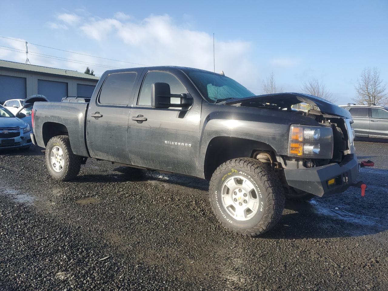 2012 Chevrolet Silverado VIN 3GCPKSE71CG197741 Copart auction photo, front end damage thumbnail 4