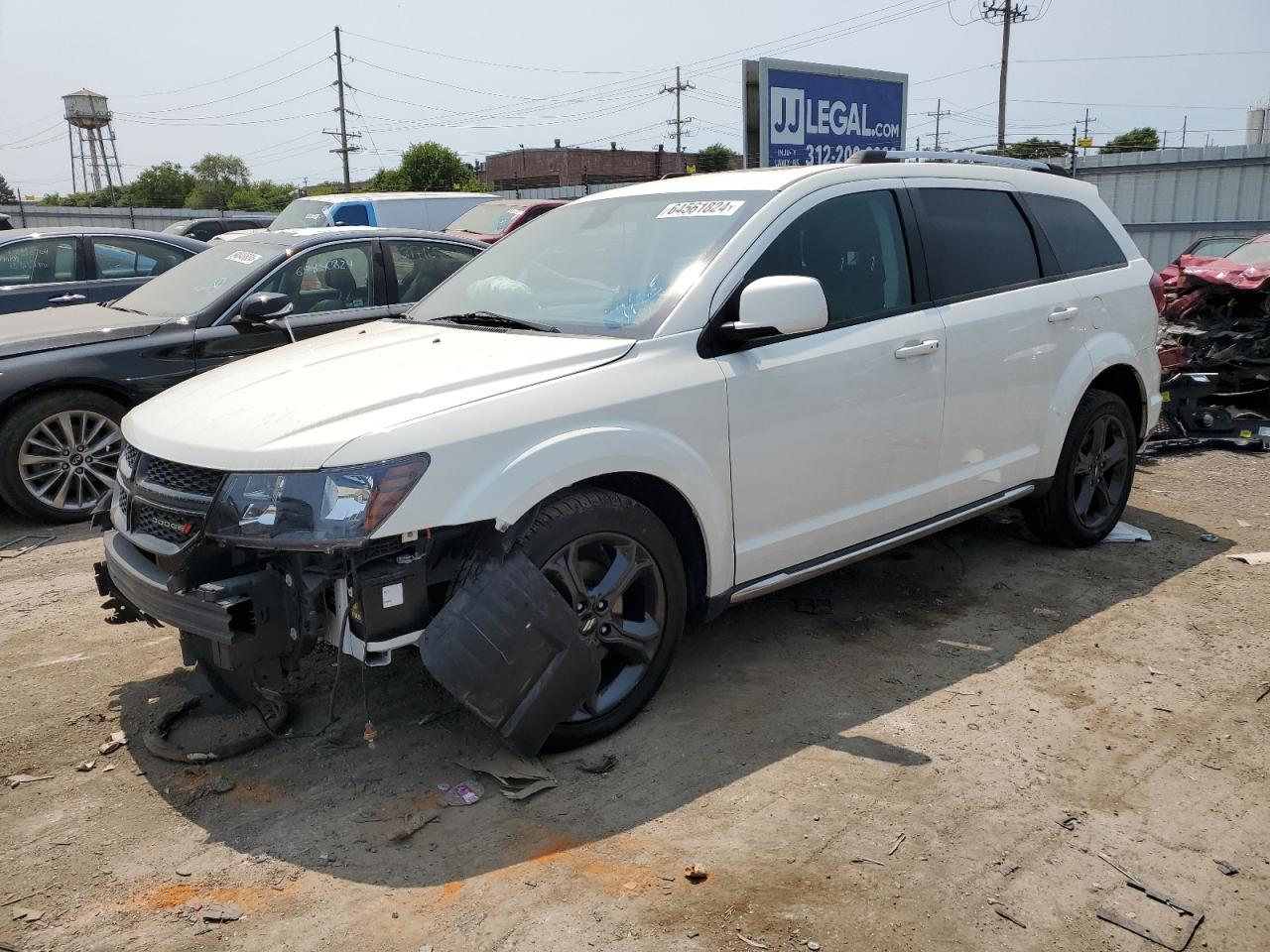 2020 Dodge Journey VIN 3C4PDCGB2LT206147 - Copart auction photo