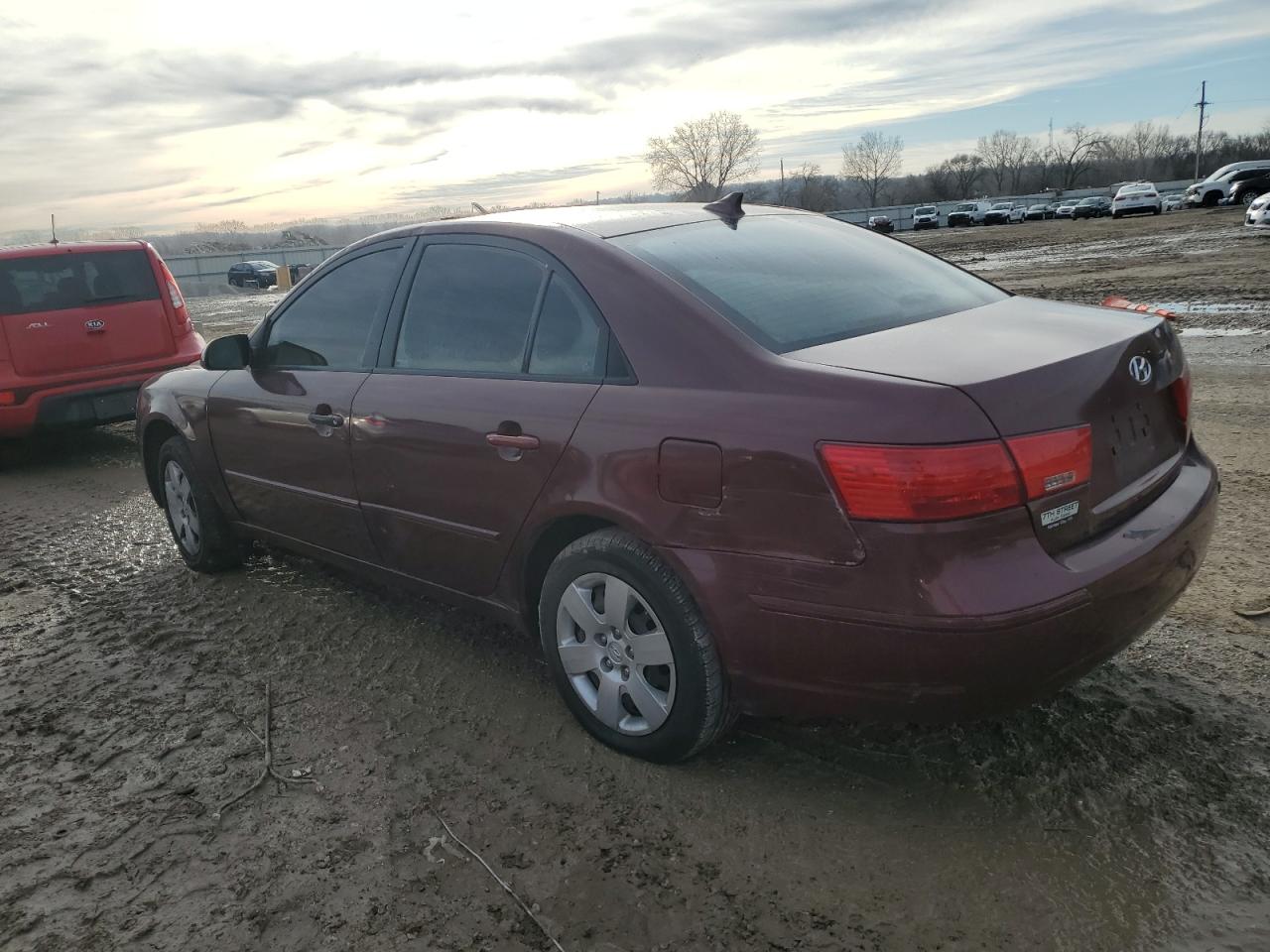 2009 Hyundai Sonata VIN 5NPET46C79H404712 Copart auction photo, burn damage thumbnail 2