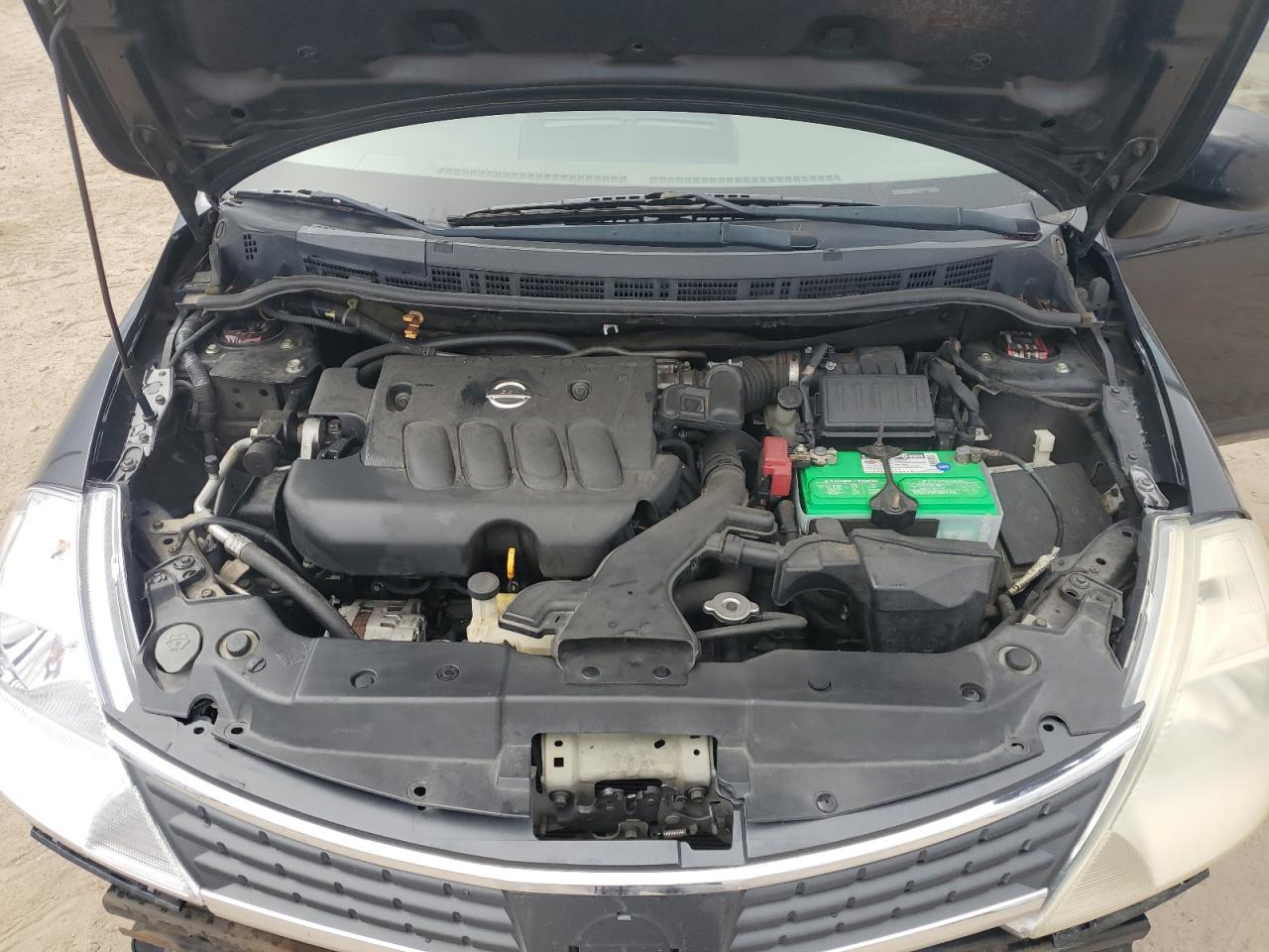 2009 Nissan Versa VIN KM8K62AB7PU963446 Copart auction photo, front end / rear end damage thumbnail 13