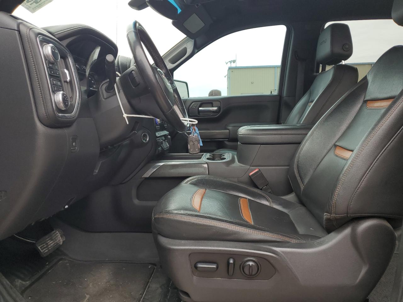 2021 GMC Sierra VIN 3GTP9EED1MG431249 Copart auction photo, side / hail damage thumbnail 7