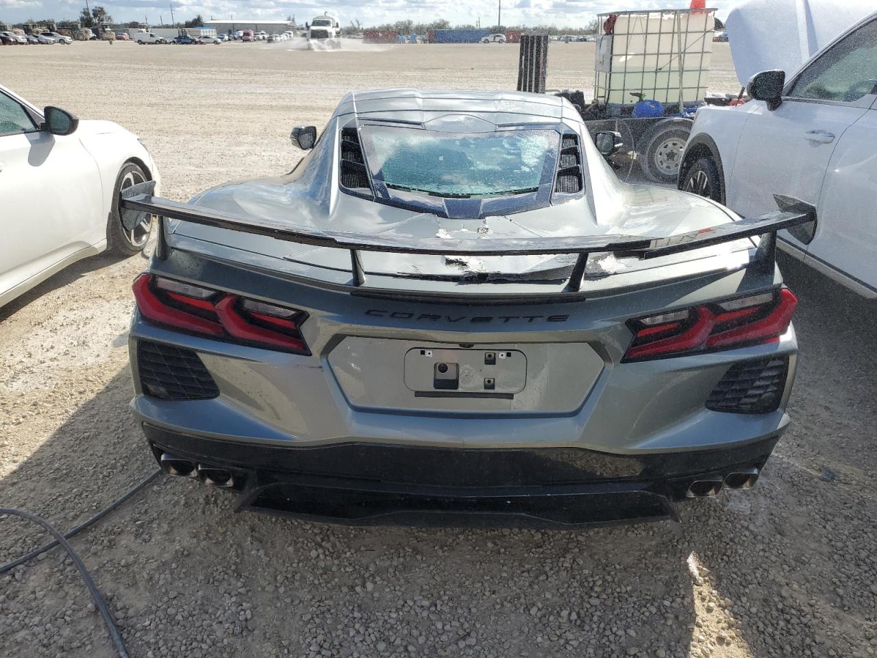 2022 Chevrolet Corvette VIN 1G1YA2D43N5103988 Copart auction photo, water/flood damage thumbnail 6