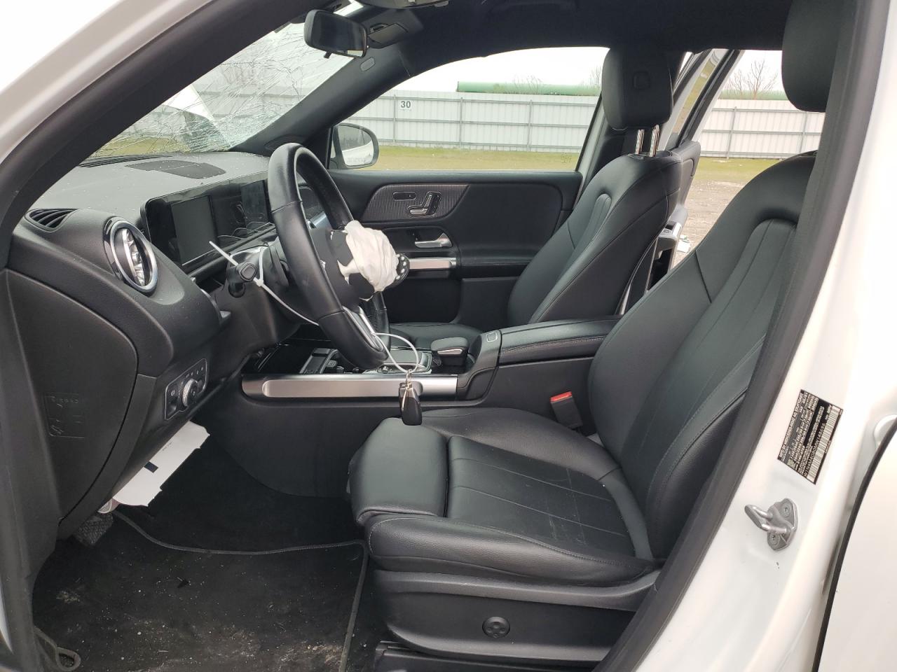2021 Mercedes-Benz GLB VIN W1N4M4GB0MW148696 Copart auction photo, front end / rear end damage thumbnail 7