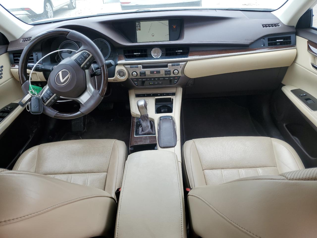 2017 Lexus ES VIN 58ABK1GG1HU075598 Copart auction photo, rear end damage thumbnail 8