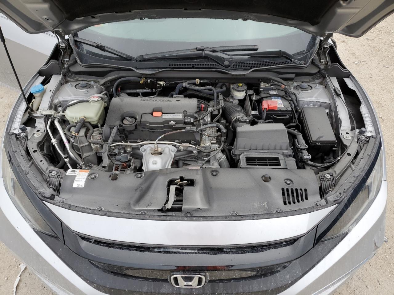 2020 Honda Civic VIN 19XFC2F62LE022425 Copart auction photo, side damage thumbnail 11