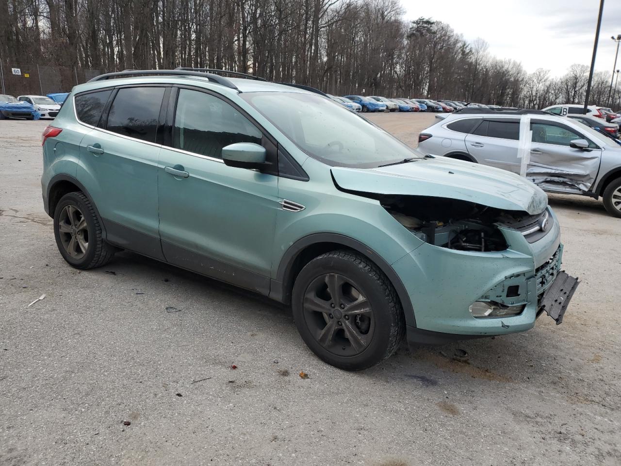 2013 Ford Escape VIN 1FMCU9GX4DUB88363 Copart auction photo, front end damage thumbnail 4