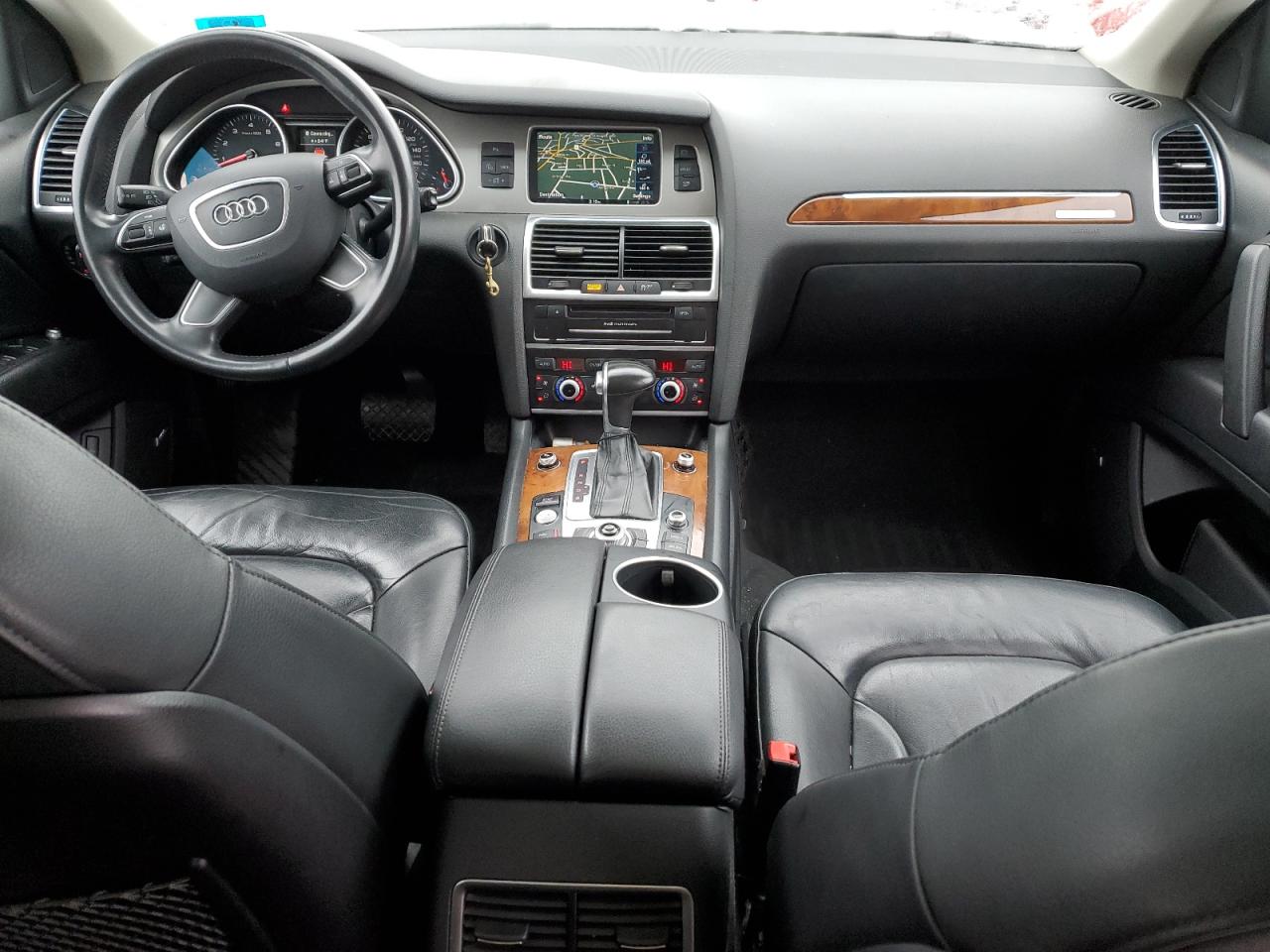 2015 Audi Q7 VIN WA1LGAFE4FD031569 Copart auction photo, front end damage thumbnail 8