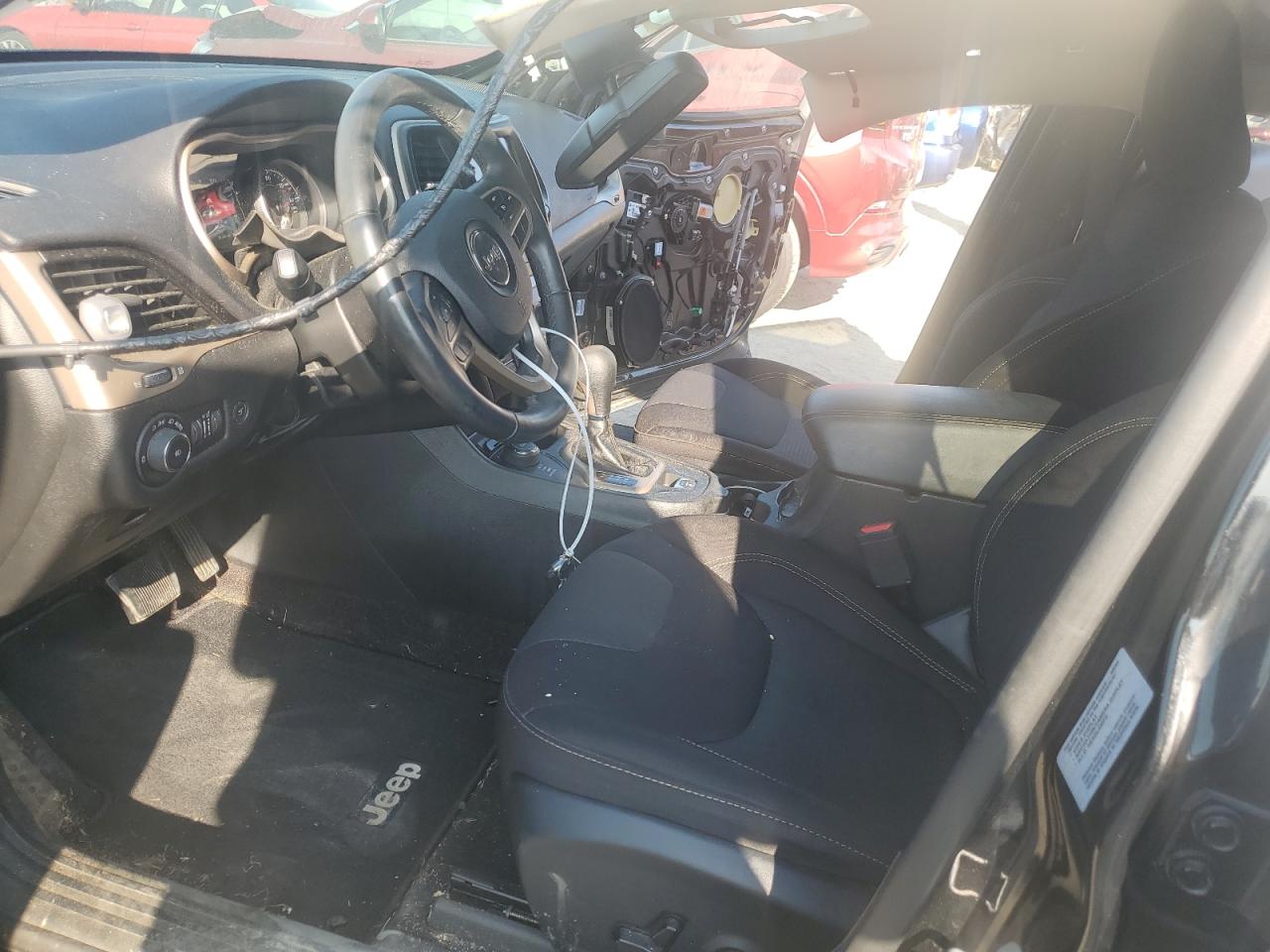2017 Jeep Grand Cherokee VIN 1C4PJMCS3HD229194 Copart auction photo, side / rear end damage thumbnail 7