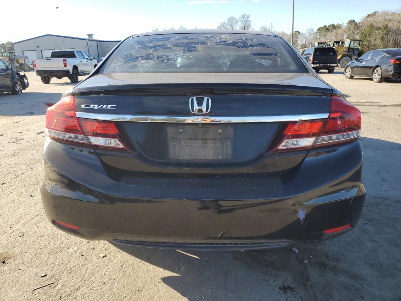 2015 Honda Civic VIN 19XFB2F79FE068026 Copart auction photo, front end / side damage thumbnail 6