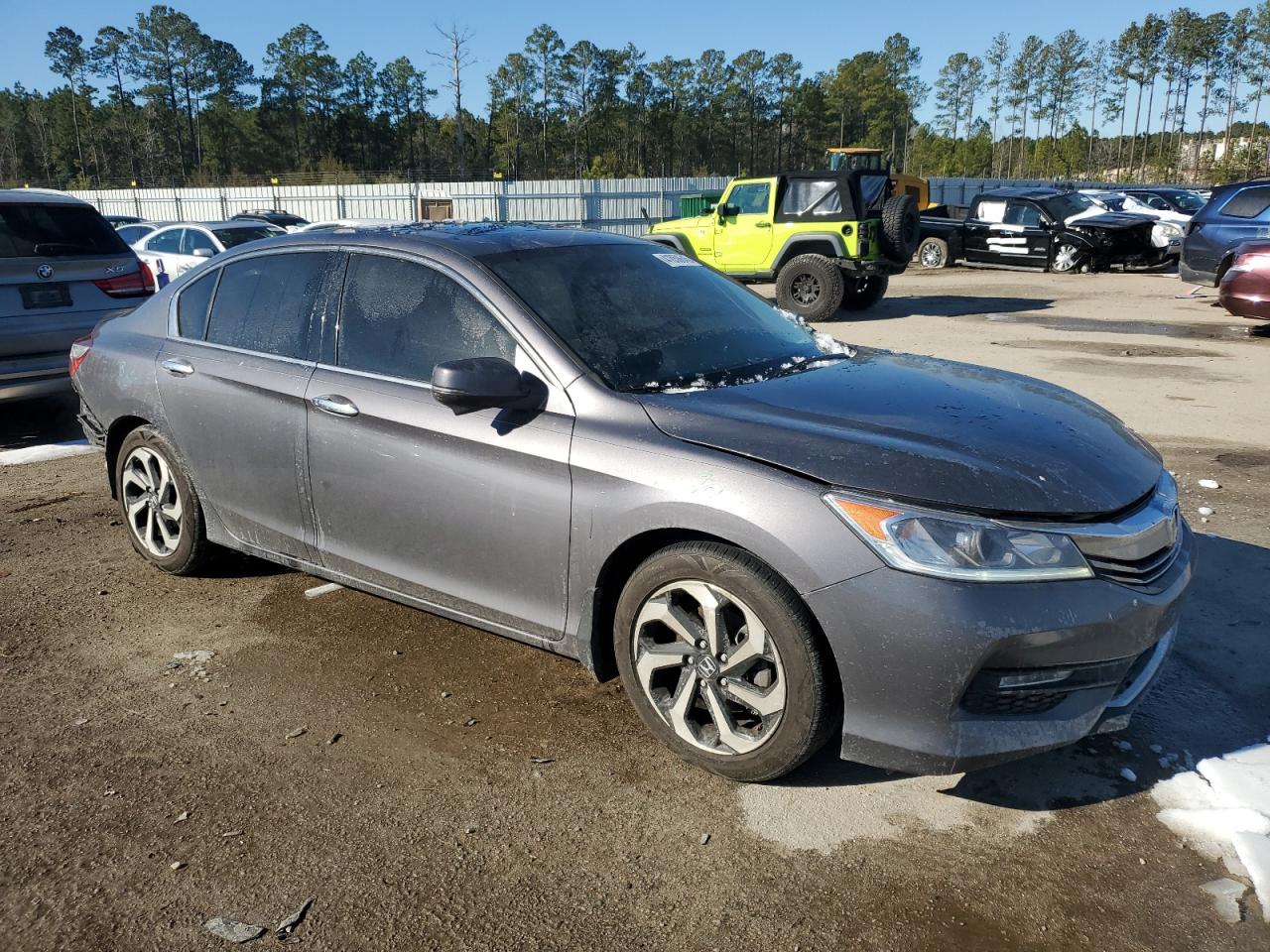 2016 Honda Accord VIN 1HGCR3F85GA019702 Copart auction photo, rear end damage thumbnail 4