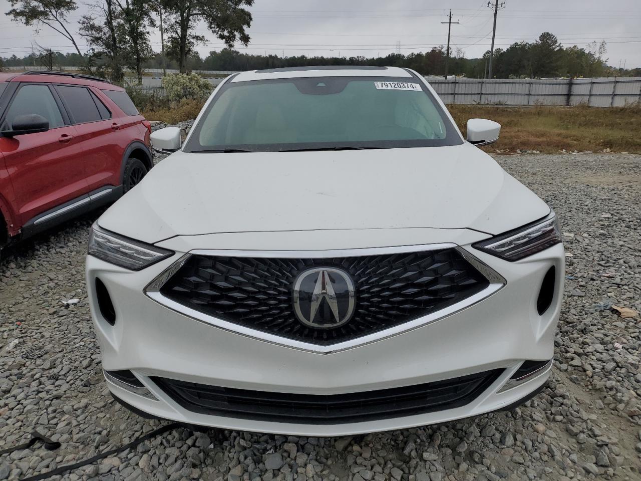 2022 Acura MDX VIN 5J8YD9H30NL002607 Copart auction photo, rear end damage thumbnail 5