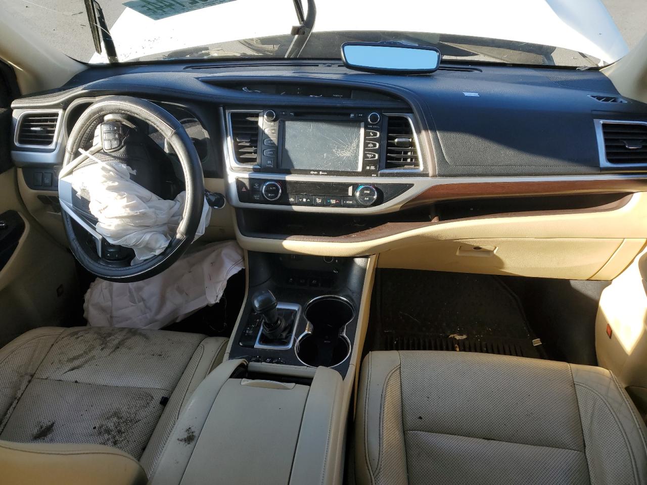 2015 Toyota Highlander VIN 5TDDCRFH8FS009531 Copart auction photo, front end damage thumbnail 8