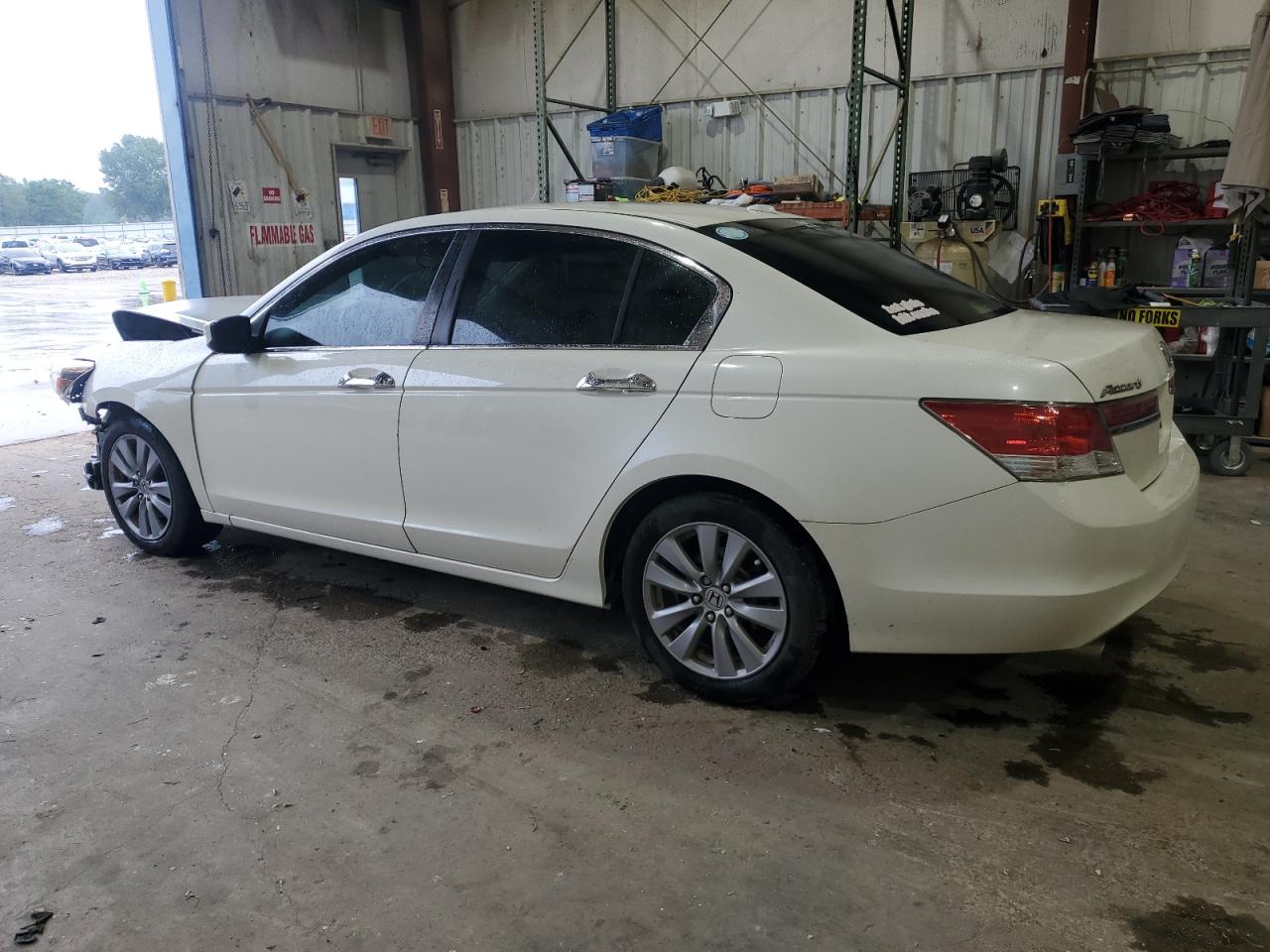 2011 Honda Accord VIN 1HGCP3F80BA003549 Copart auction photo, front end / undercarriage damage thumbnail 2