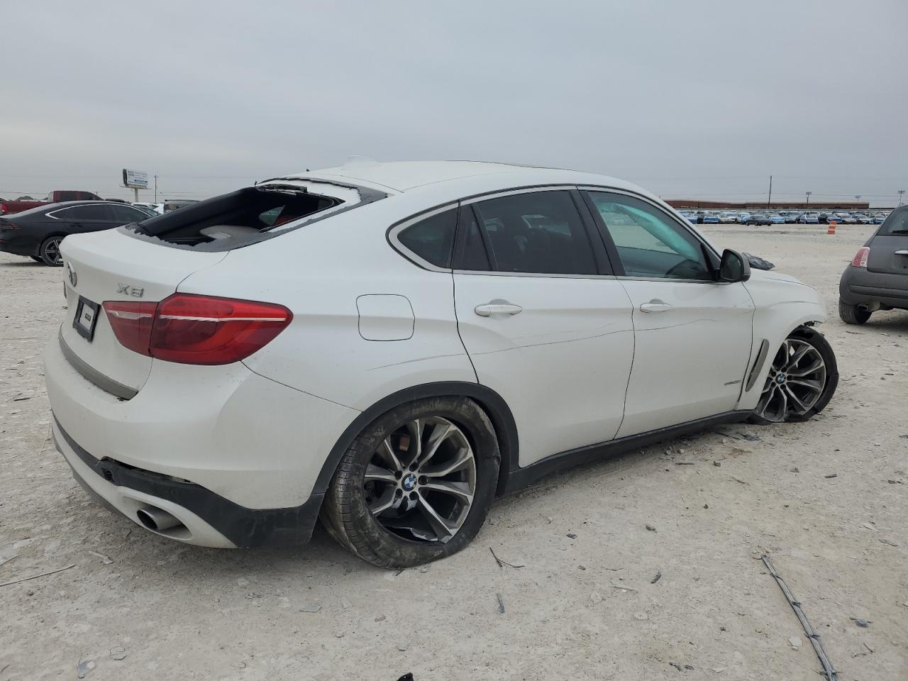 2017 BMW X6 VIN 5UXKU0C52H0F99663 Copart auction photo, all over damage thumbnail 3