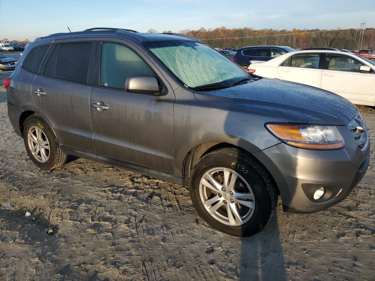 2011 Hyundai Santa Fe VIN 5XYZK4AG8BG054406 Copart auction photo, rear end damage thumbnail 4