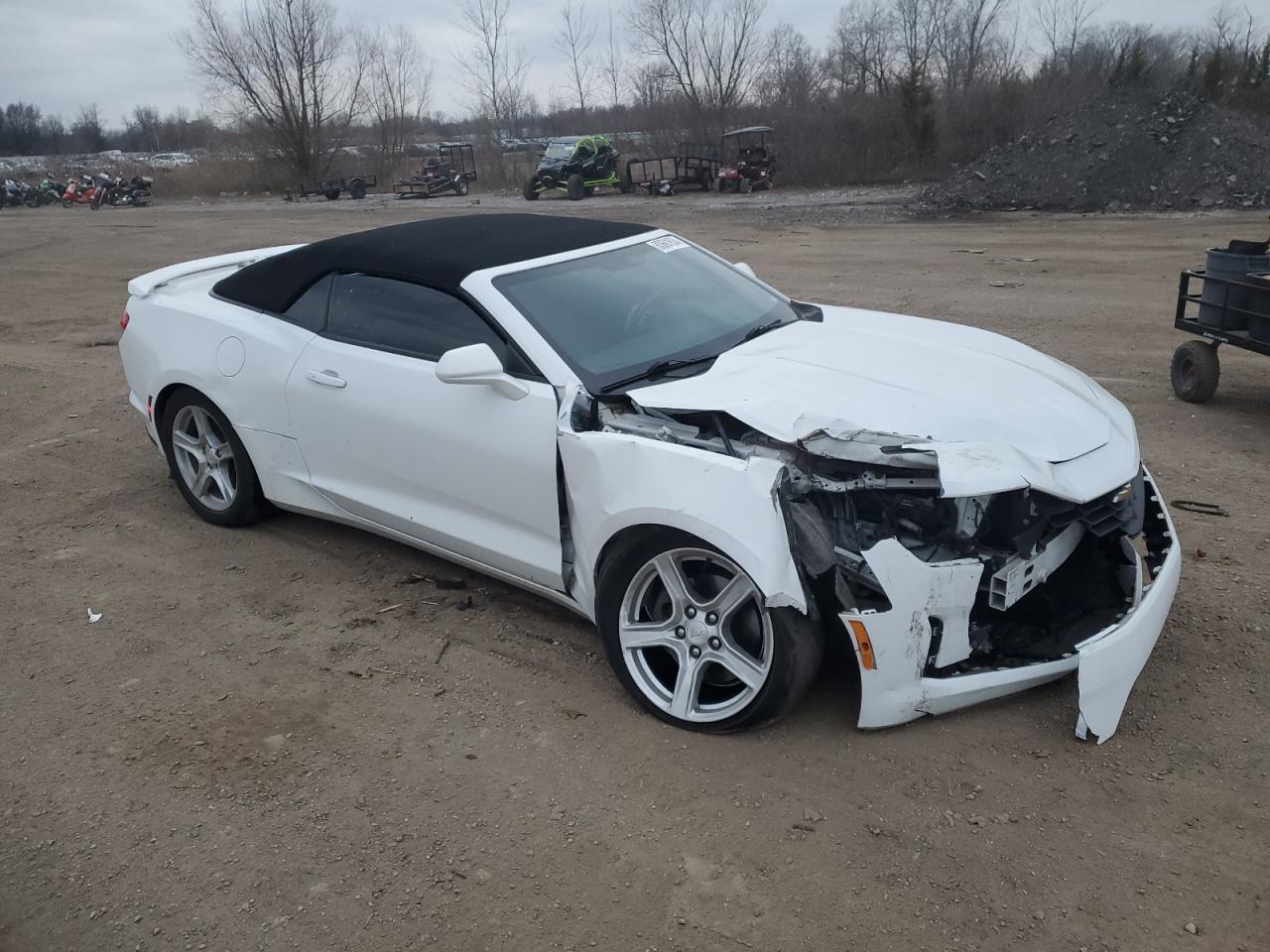 2019 Chevrolet Camaro VIN 1G1FB3DS9K0153151 Copart auction photo, front end damage thumbnail 4