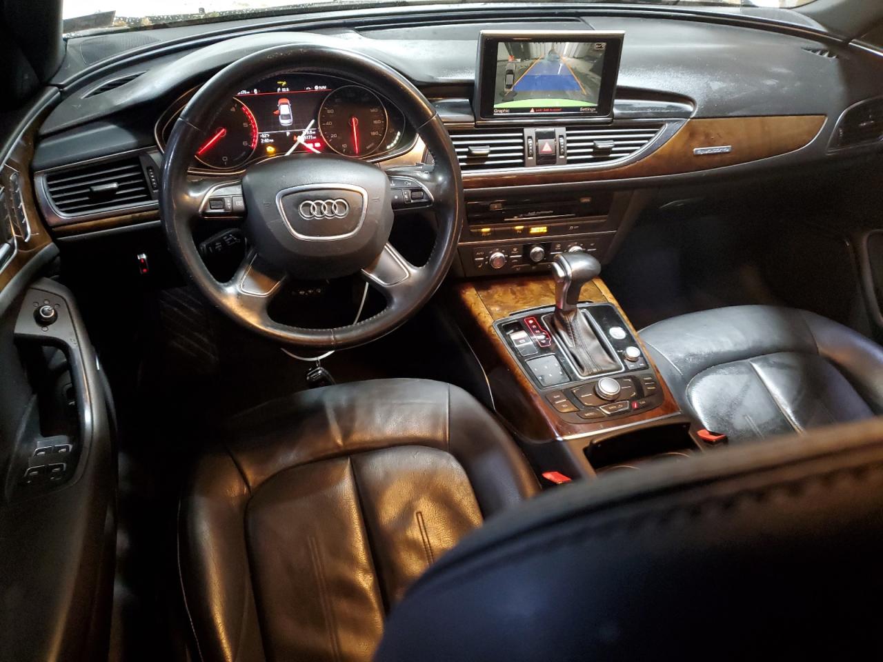 2014 Audi A6 VIN WAUFMAFC5EN007748 Copart auction photo, front end damage thumbnail 8