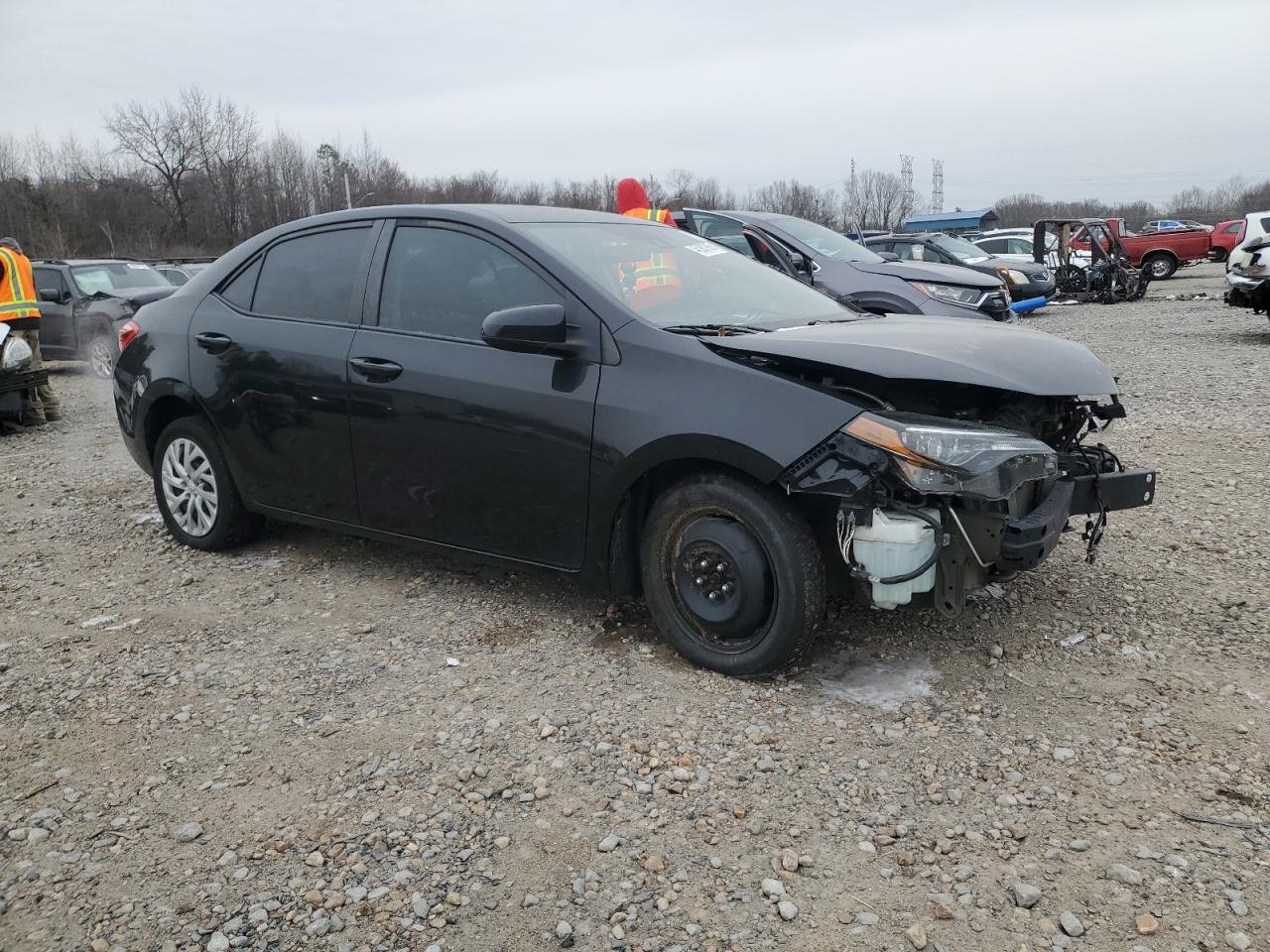 2019 Toyota Corolla VIN 5YFBURHE3KP948905 Copart auction photo, front end damage thumbnail 4