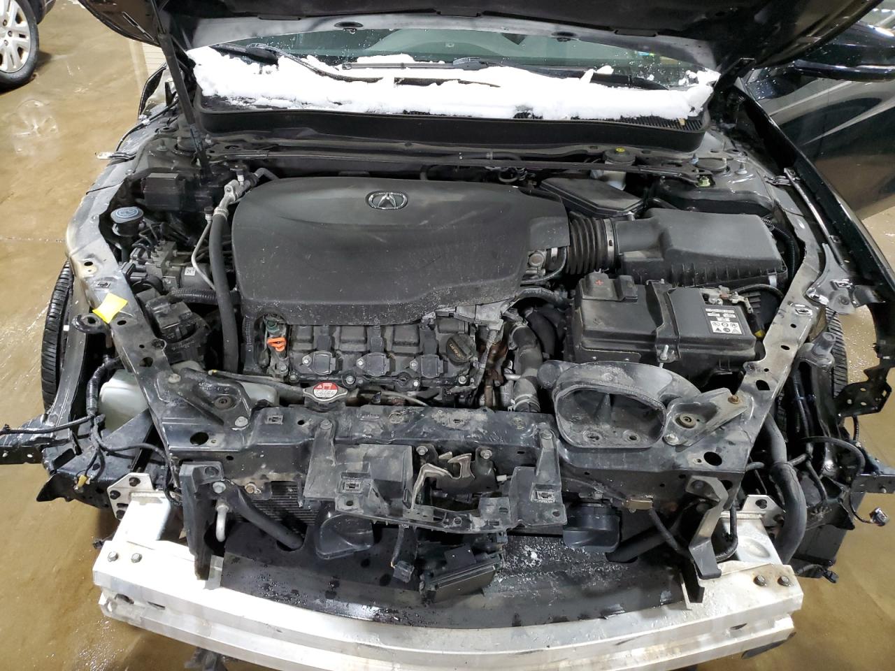 2018 Acura TLX VIN 19UUB3F62JA002824 Copart auction photo, front end damage thumbnail 11