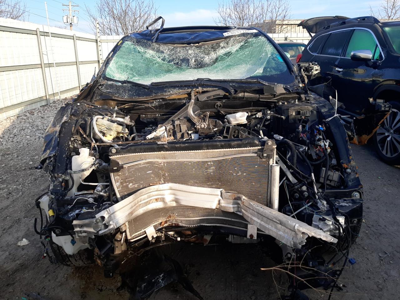 2020 Honda CR-V VIN 2HKRW2H58LH635492 Copart auction photo, all over damage thumbnail 5
