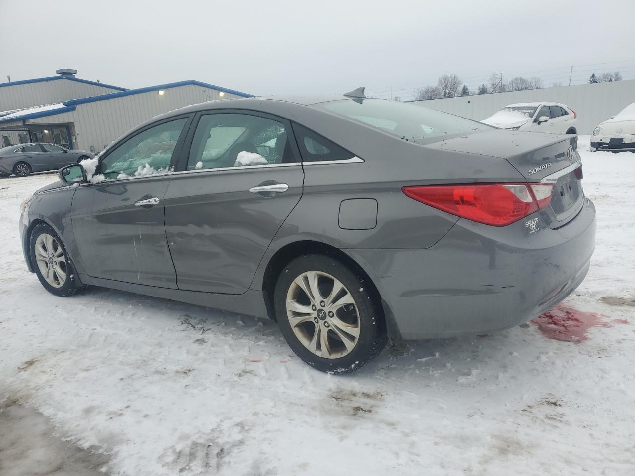 2013 Hyundai Sonata VIN 5NPEC4ACXDH582002 Copart auction photo, side damage thumbnail 2