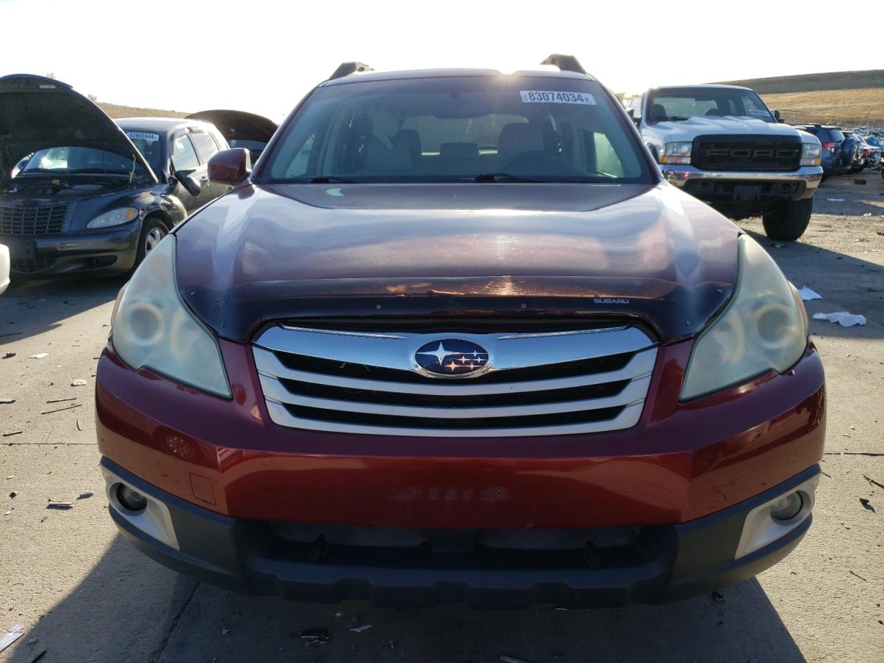 2011 Subaru Outback VIN 4S4BRDHC6B2343449 Copart auction photo, side / rear end damage thumbnail 5