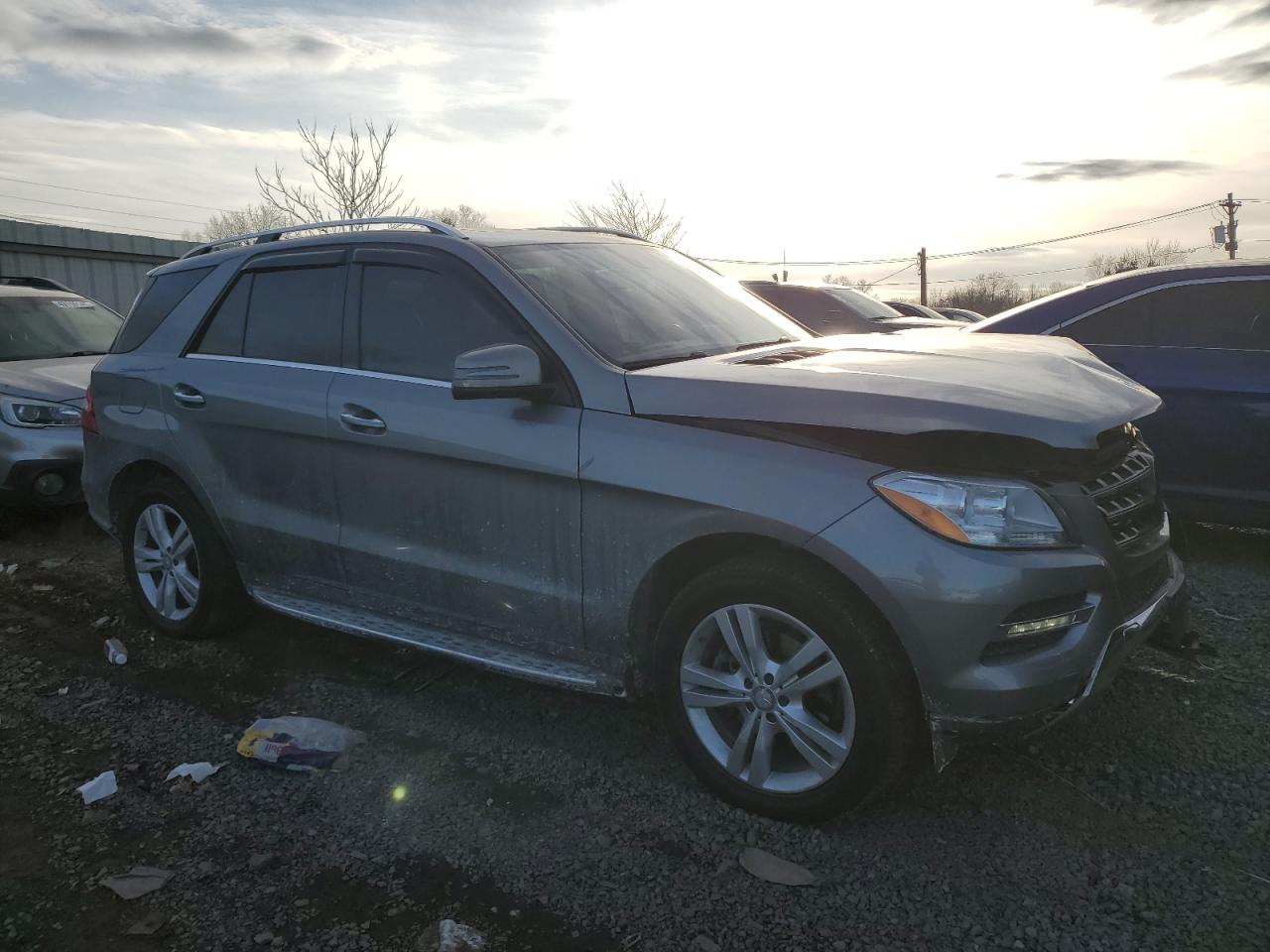 2015 Mercedes-Benz M-klasse VIN 4JGDA5HB0FA506508 Copart auction photo, front end damage thumbnail 4