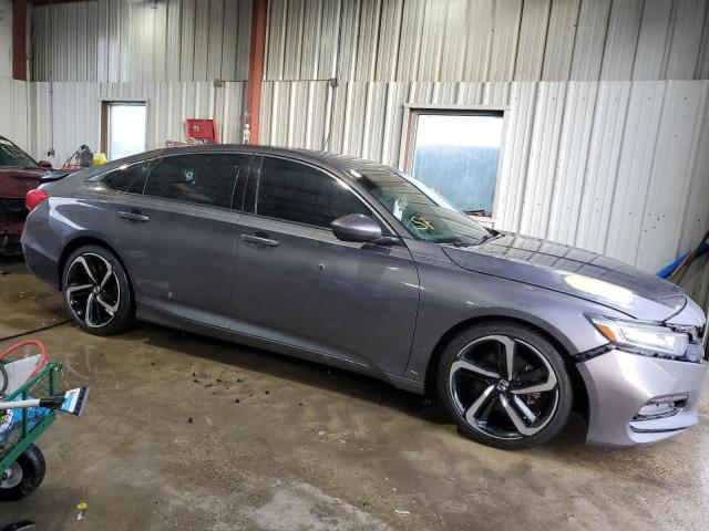 2020 Honda Accord VIN 1HGCV1F31LA143285 Copart auction photo, side / front end damage thumbnail 4