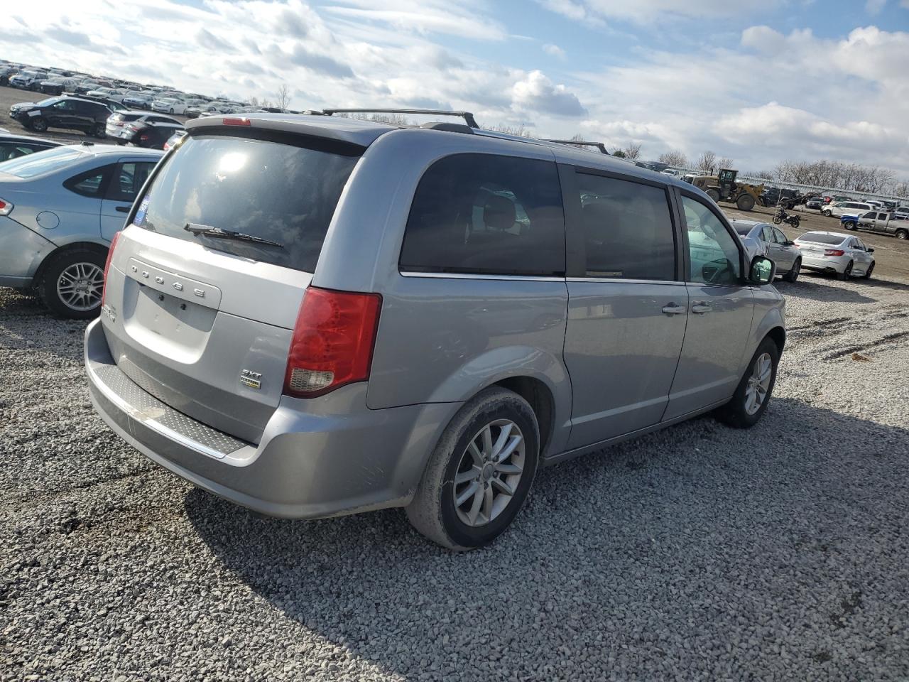 2019 Dodge Caravan VIN 2C4RDGCG3KR542540 Copart auction photo, front end damage thumbnail 3