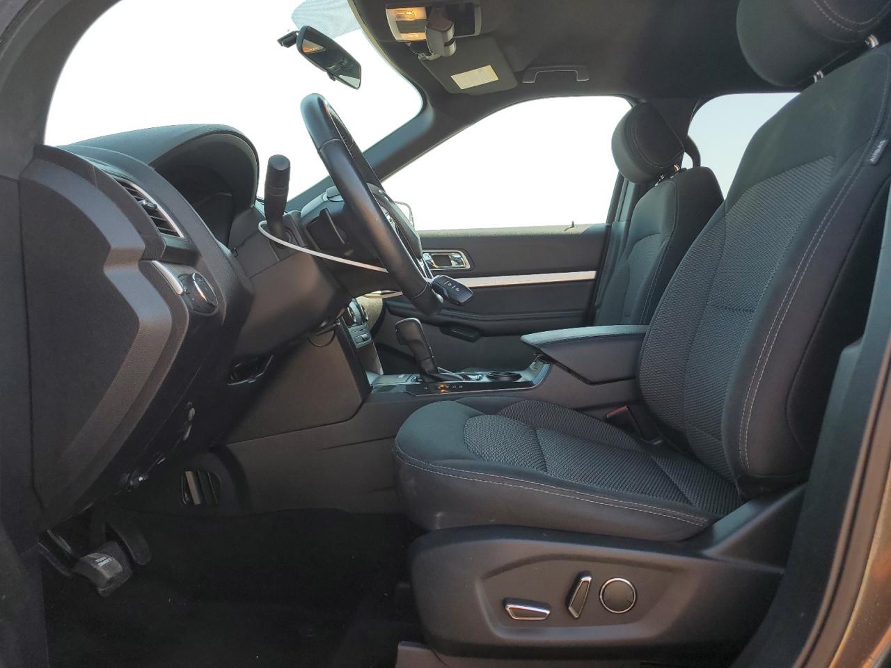 2017 Ford Explorer VIN 1FM5K7D80HGD53510 Copart auction photo, side / rear end damage thumbnail 7