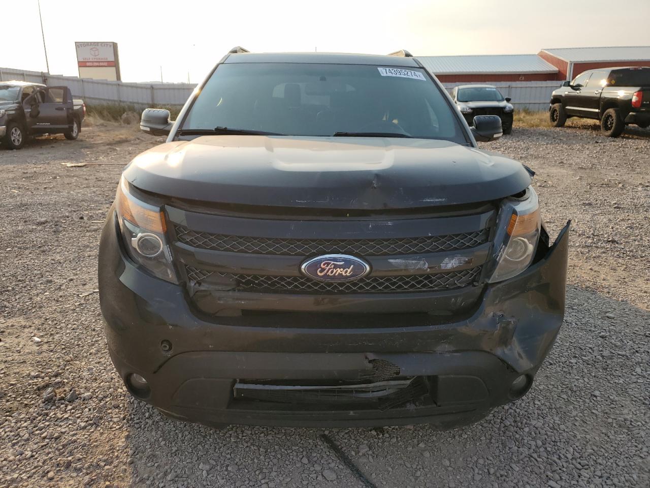 2015 Ford Explorer VIN 1FM5K8GT9FGB68780 Copart auction photo, front end damage thumbnail 5