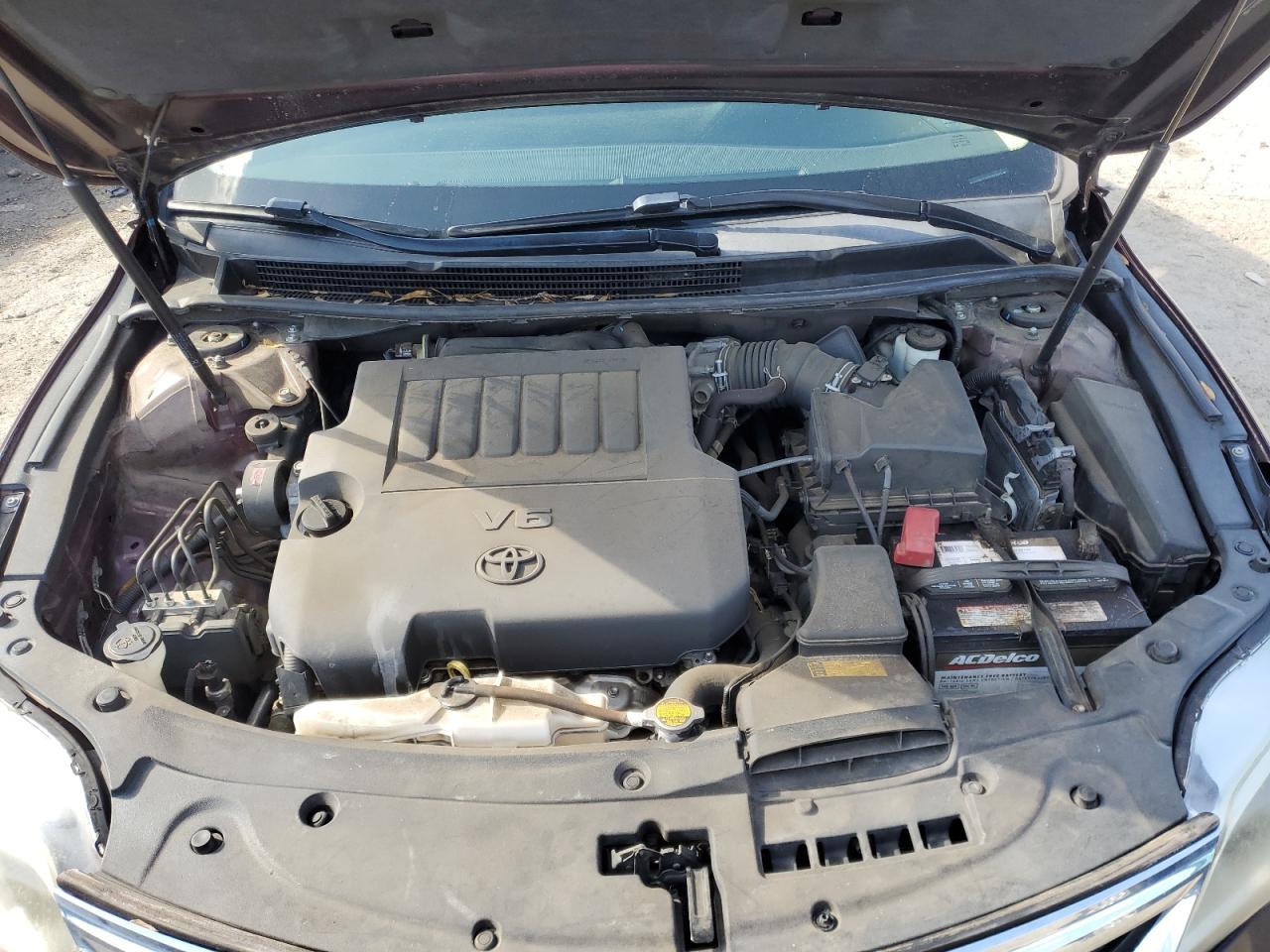 2013 Toyota Avalon VIN 4T1BK1EB7DU007220 Copart auction photo, rear end / front end damage thumbnail 11