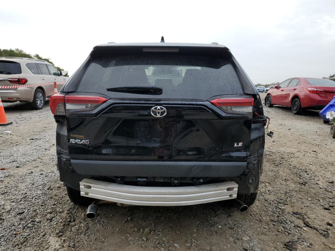 2020 Toyota RAV 4 VIN JTMH1RFV1LD061135 Copart auction photo, rear end damage thumbnail 6