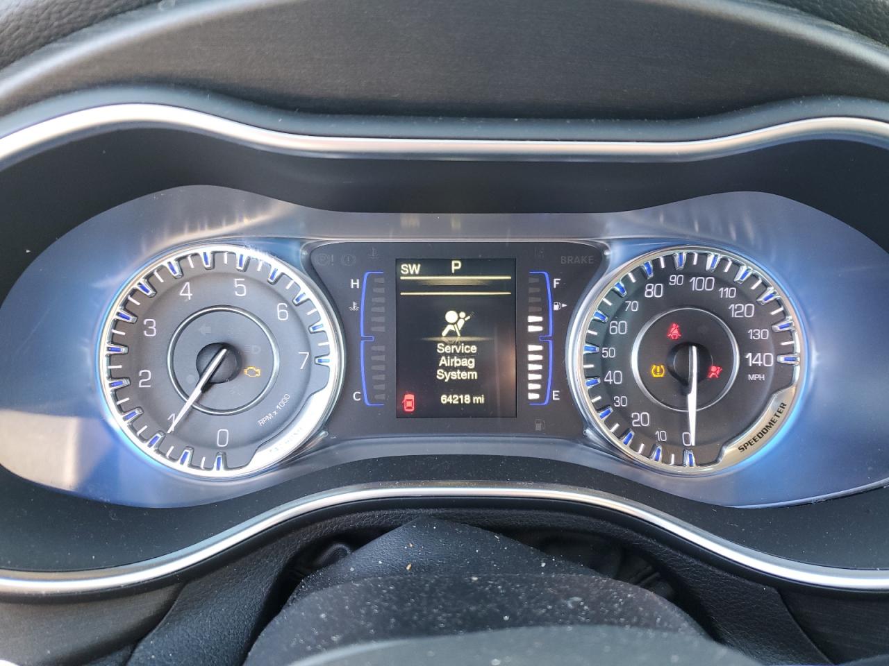 2016 Chrysler 200 VIN 1C3CCCFB8GN195426 Copart auction photo, front end / rear end damage thumbnail 9