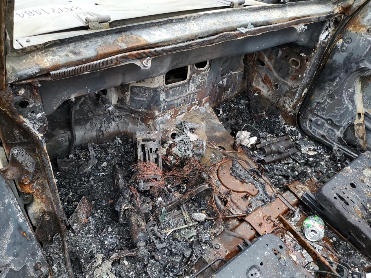 2014 Jeep Wrangler VIN 1C4BJWDG6EL192143 Copart auction photo, burn / missing/altered vin damage thumbnail 8