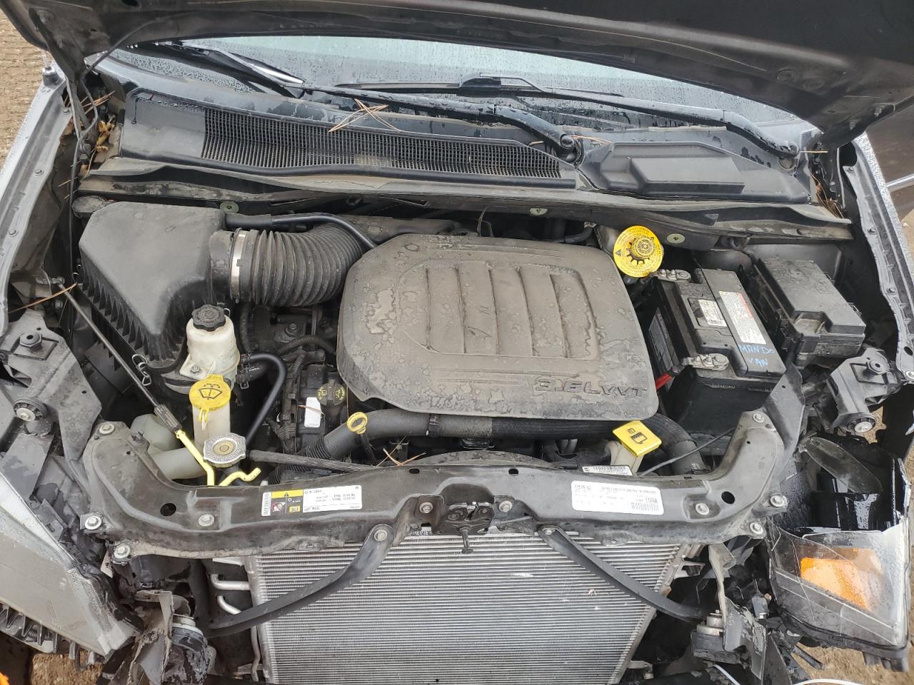 2015 Chrysler Town & Country VIN 2C4RC1HG5FR699937 Copart auction photo, front end damage thumbnail 12