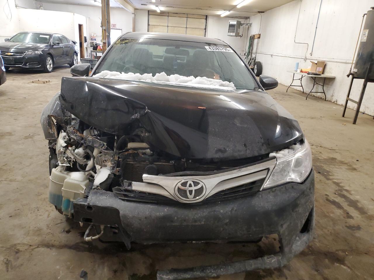 2012 Toyota Camry VIN 4T4BF1FK5CR202238 Copart auction photo, front end damage thumbnail 5