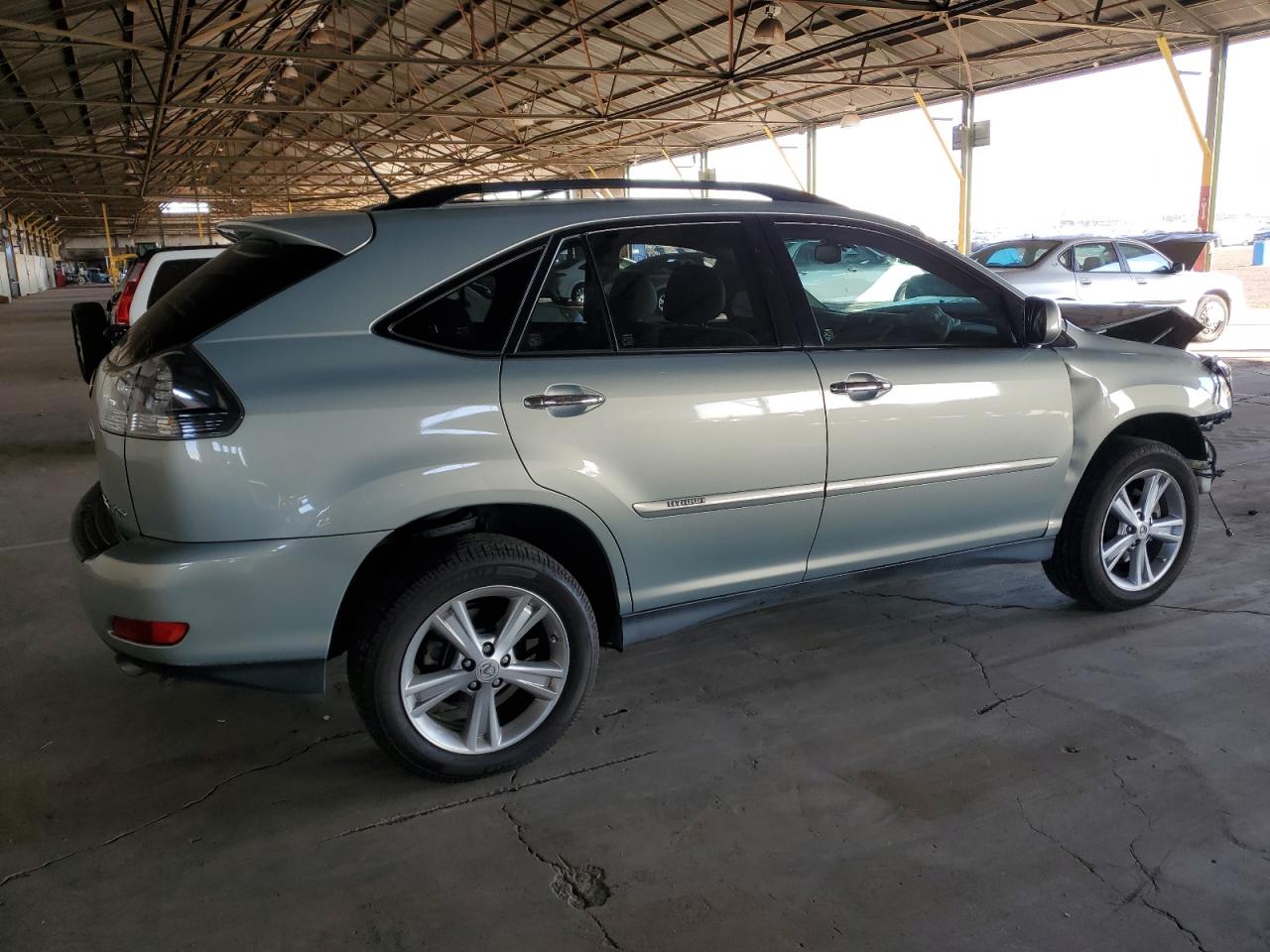 2008 Lexus RX VIN JTJHW31U982059520 Copart auction photo, front end / side damage thumbnail 3