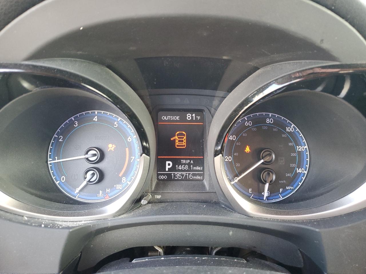 2014 Toyota Corolla VIN 2T1BURHE5EC061603 Copart auction photo, front end / top/roof damage thumbnail 9