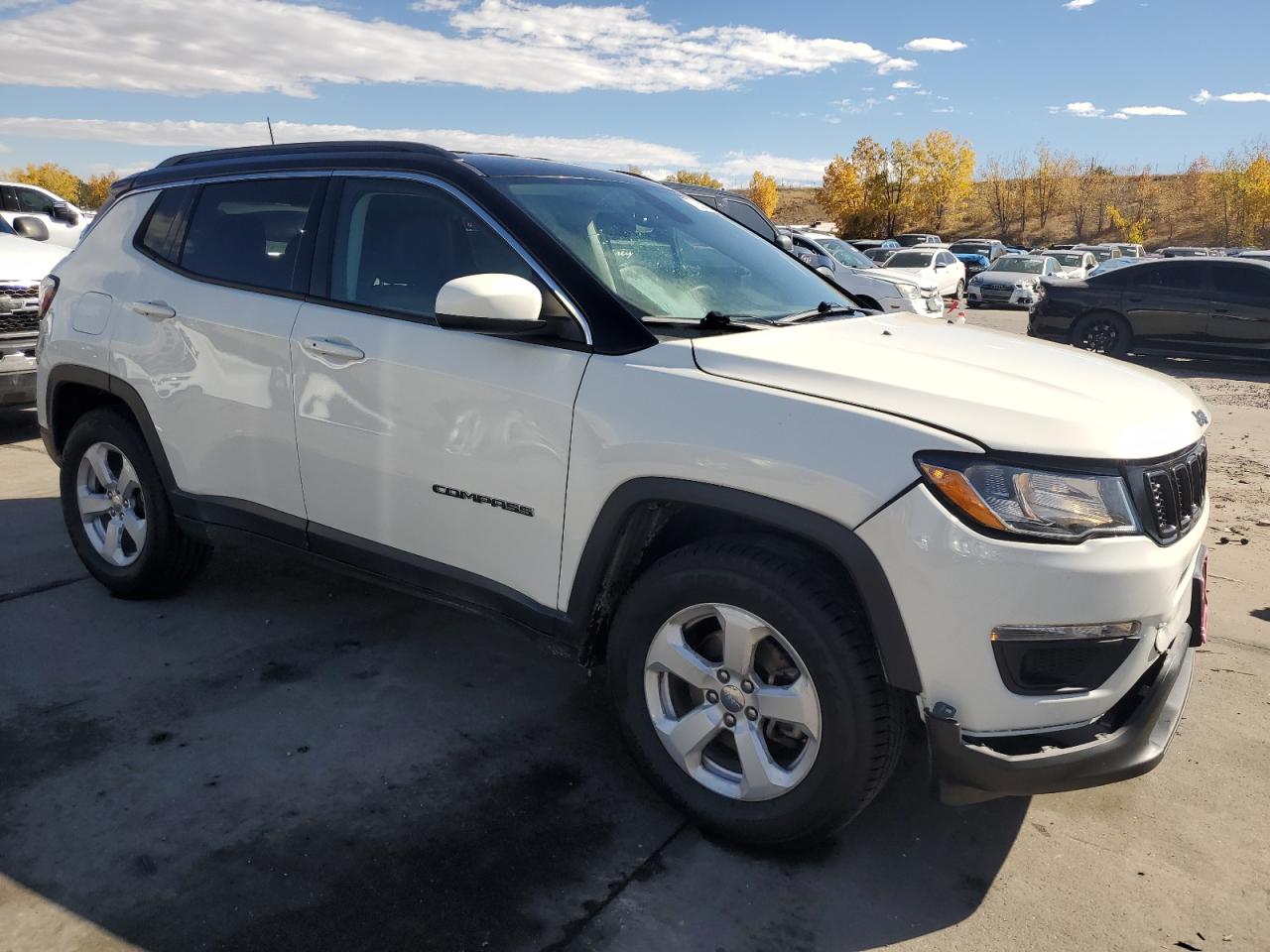 2018 Jeep Compass VIN 3C4NJDBB6JT484981 Copart auction photo, front end / rear end damage thumbnail 4