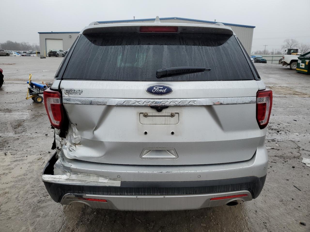 2017 Ford Explorer VIN 1FM5K7D84HGB70210 Copart auction photo, all over damage thumbnail 6