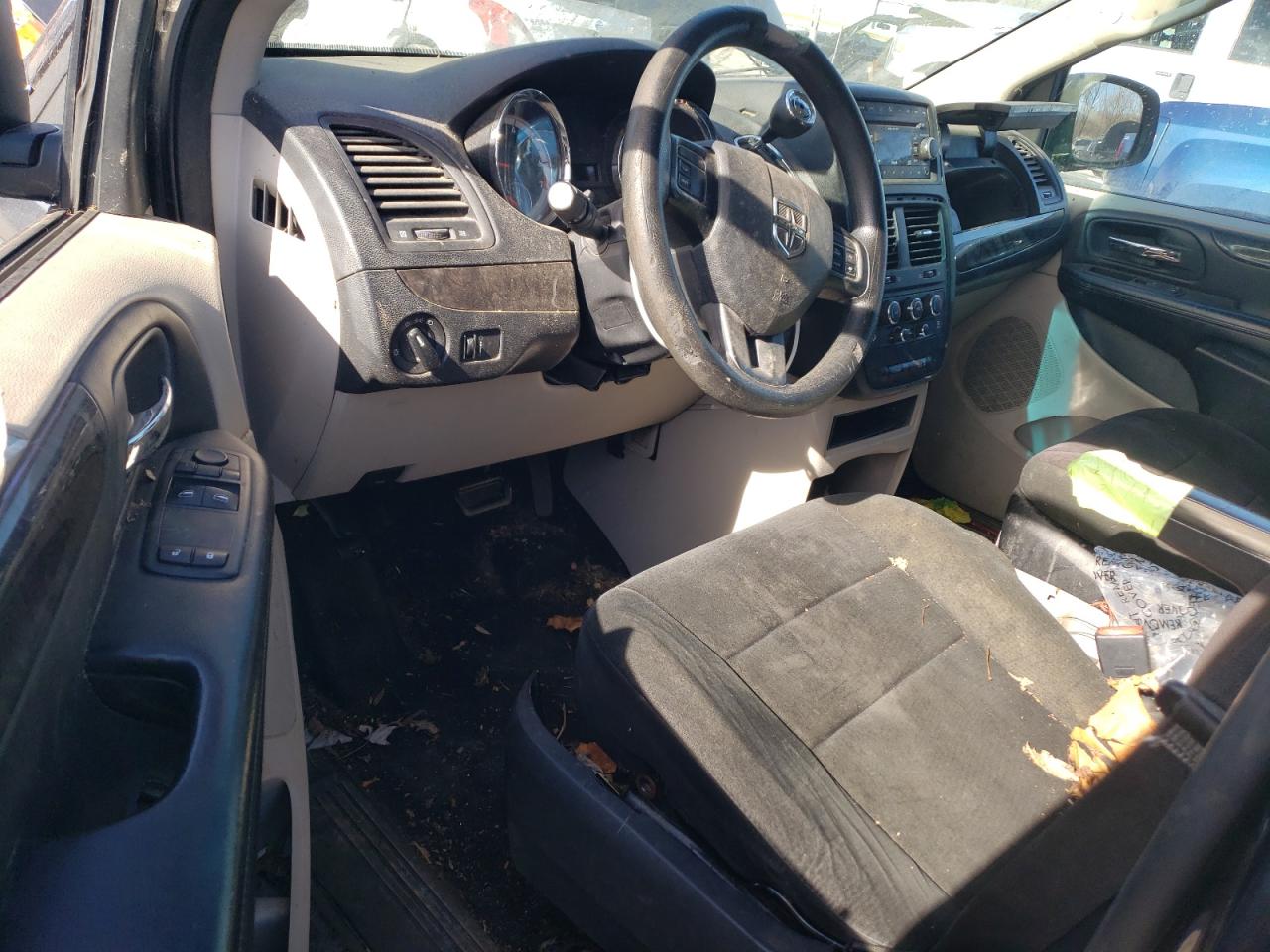 2011 Dodge Caravan VIN 2D4RN4DG3BR750429 Copart auction photo, front end / hail damage thumbnail 8