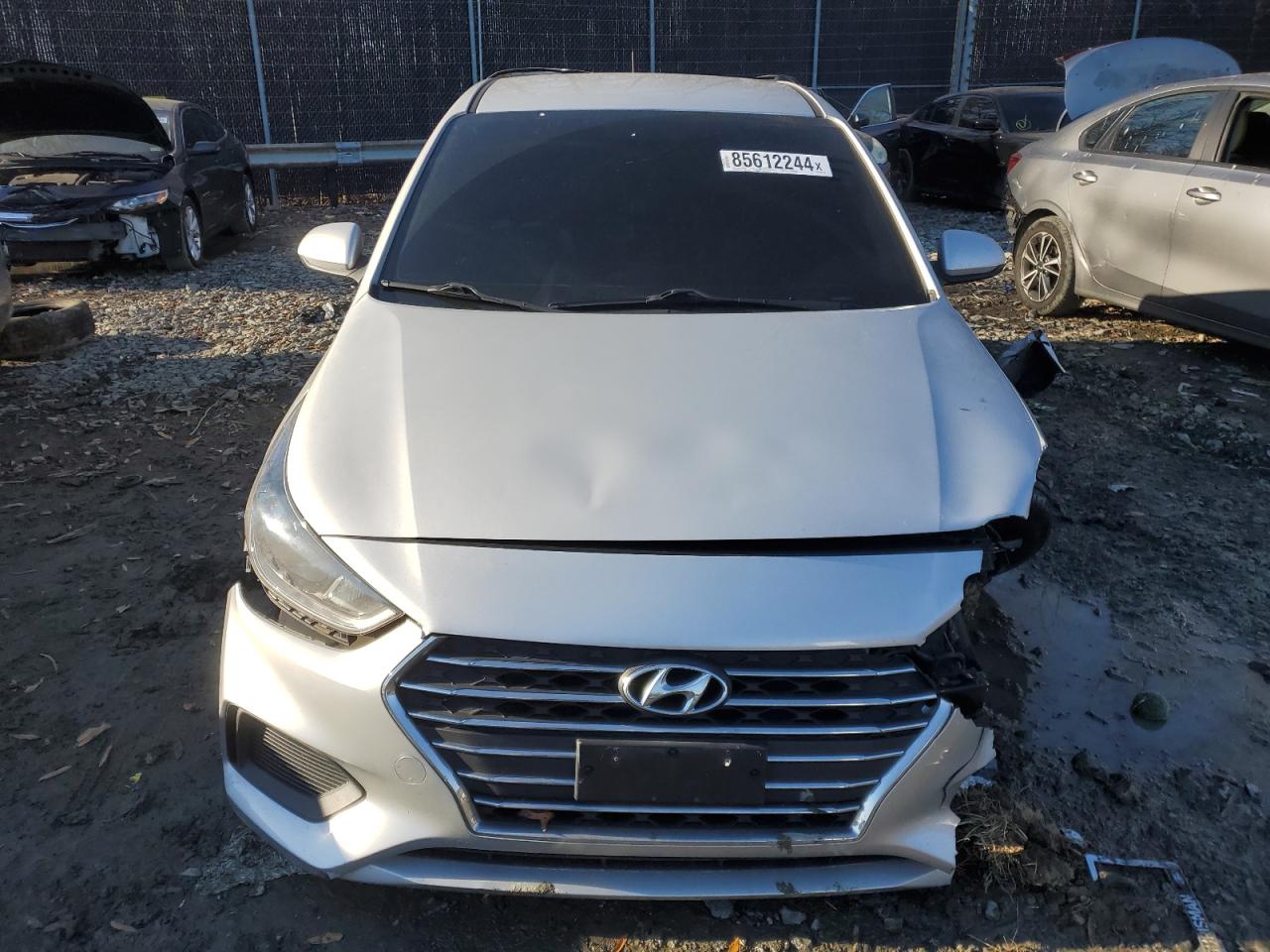 2021 Hyundai Accent VIN 3KPC24A65ME135280 Copart auction photo, all over / mechanical damage thumbnail 5