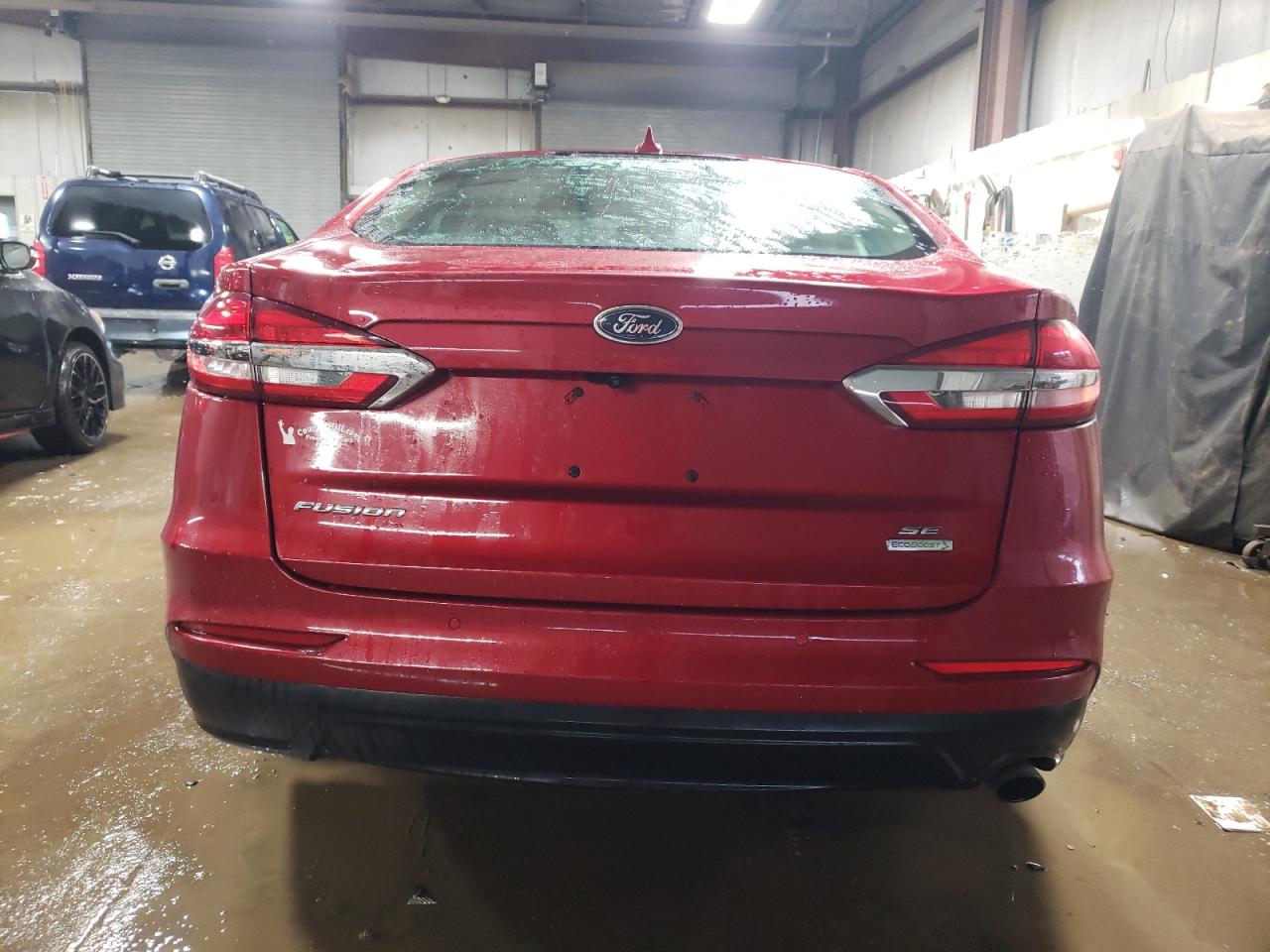 2020 Ford Fusion VIN 3FA6P0HD9LR165679 Copart auction photo, mechanical damage thumbnail 6