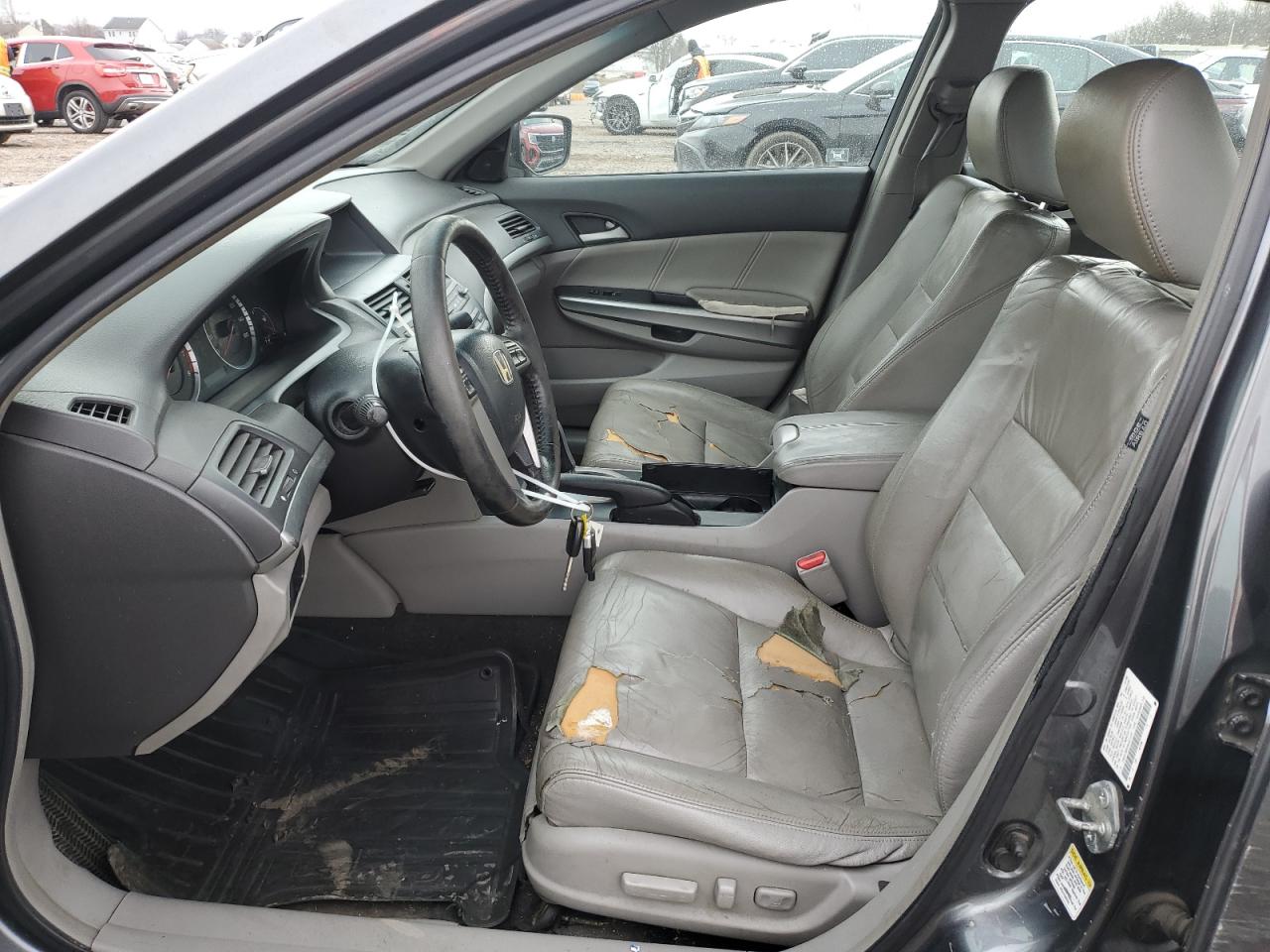 2009 Honda Accord VIN 1HGCP36839A021375 Copart auction photo, front end / side damage thumbnail 7