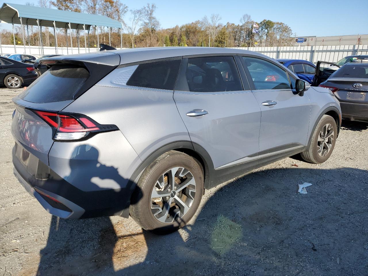 2023 KIA Sportage VIN 5XYK33AF8PG097876 Copart auction photo, side damage thumbnail 3